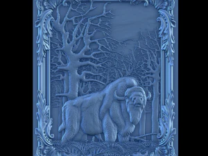 bizon 3D Baskı Modeli