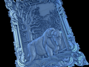 bizon Modèles 3D en vedette
