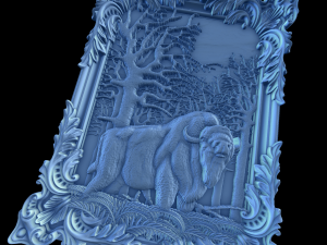 bizon Modèles 3D en vedette