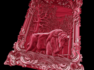bizon Modèles 3D en vedette
