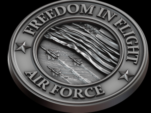 air force Model Cetak 3D