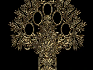 프레임 가계도 5 사진 10x15 3D 프린트 모델