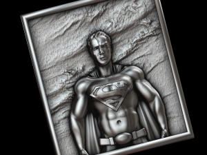 supermen 3Dプリントモデル