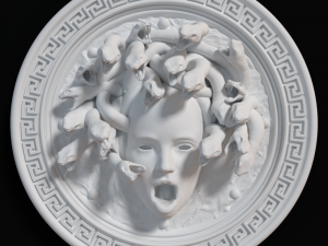 meduza 3D-Druckmodell