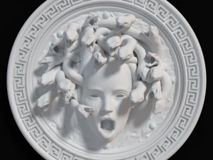 Meduza 3D Baskı Modeli