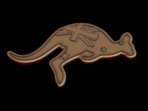 kangaroo 3D Print Model