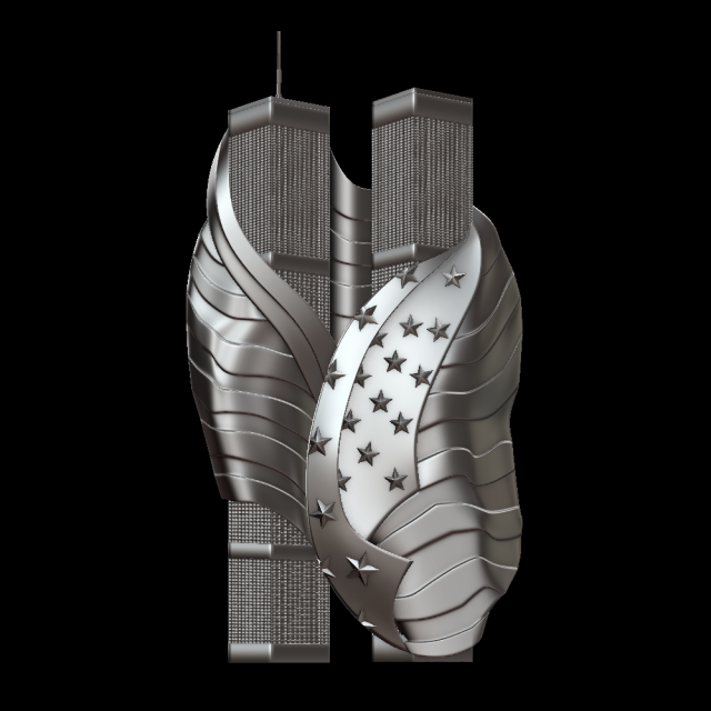 twin towers 3D Baskı Modeli .c4d .max .obj .3ds .fbx .stl .blend 