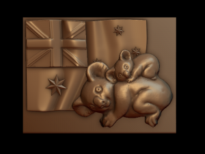 koala 3D Print Model