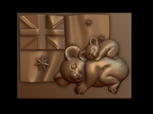 коала 3D Принт Модель