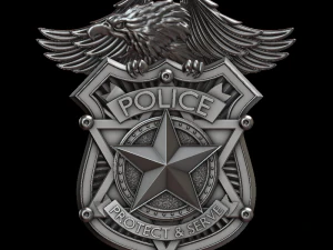 politie 3D printmodel