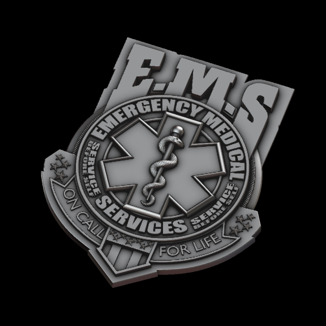 emergency medical 3D 打印模型 .c4d .max .obj .3ds .fbx .stl .blend 
