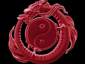 dragão np Modelo de Impressão 3D