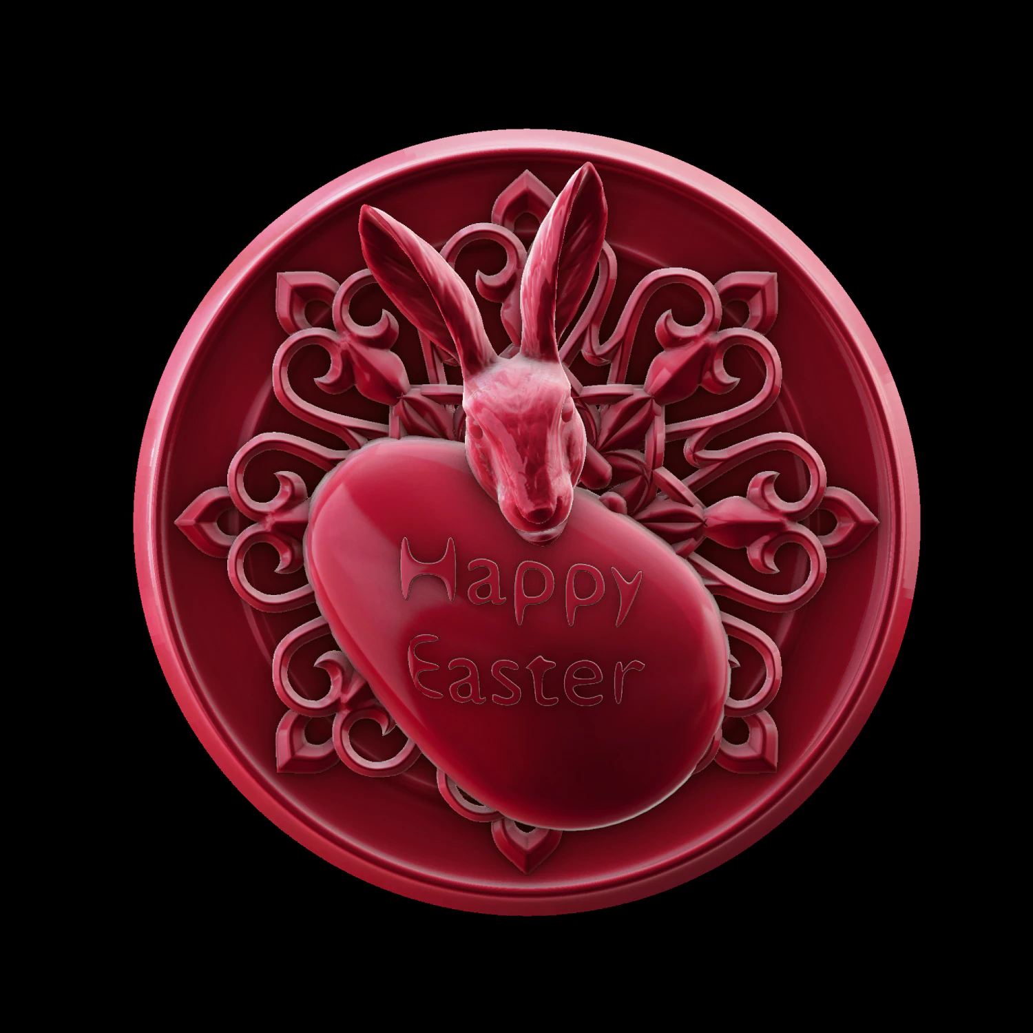 rabit 3D Print Model .c4d .max .obj .3ds .fbx .stl .blend 