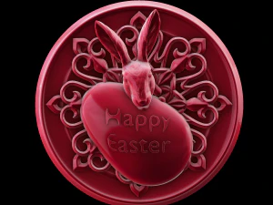 兔子 3D 打印模型