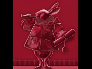 うさぎ 3Dプリントモデル