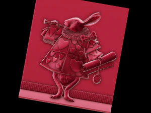rabbit 3D Print Model