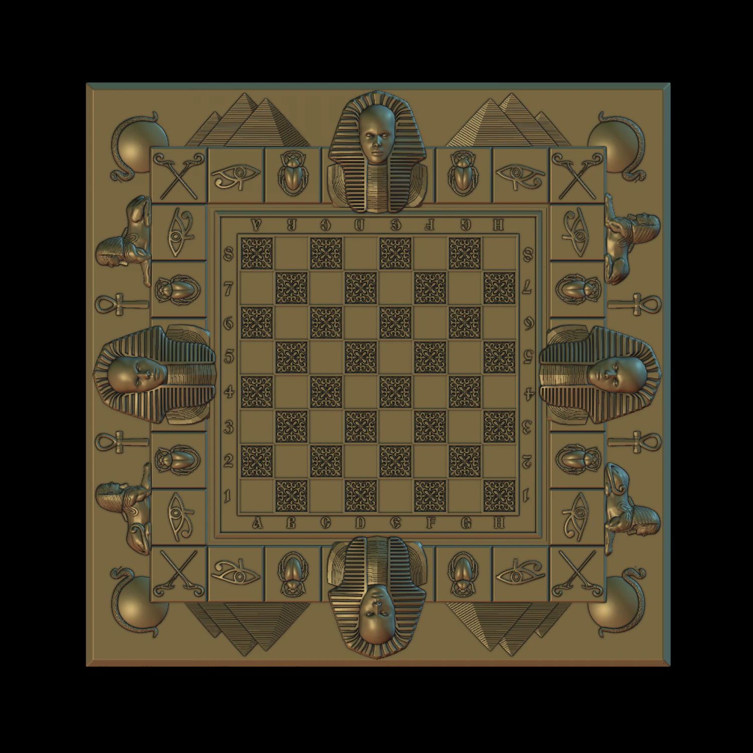 eg chess 3D Print Model .c4d .max .obj .3ds .fbx .stl .blend
