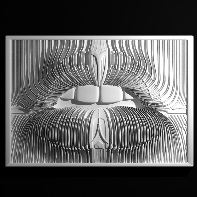 giger panno 3Dプリントモデル .c4d .max .obj .3ds .fbx .stl .blend 