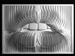 giger panno 3D-printmodel
