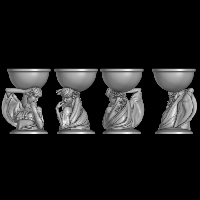 cubok 3D Принт Модель .c4d .max .obj .3ds .fbx .stl .blend 
