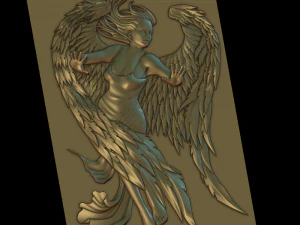 angel 3D Print Model