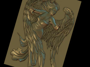 angel 3D Print Model
