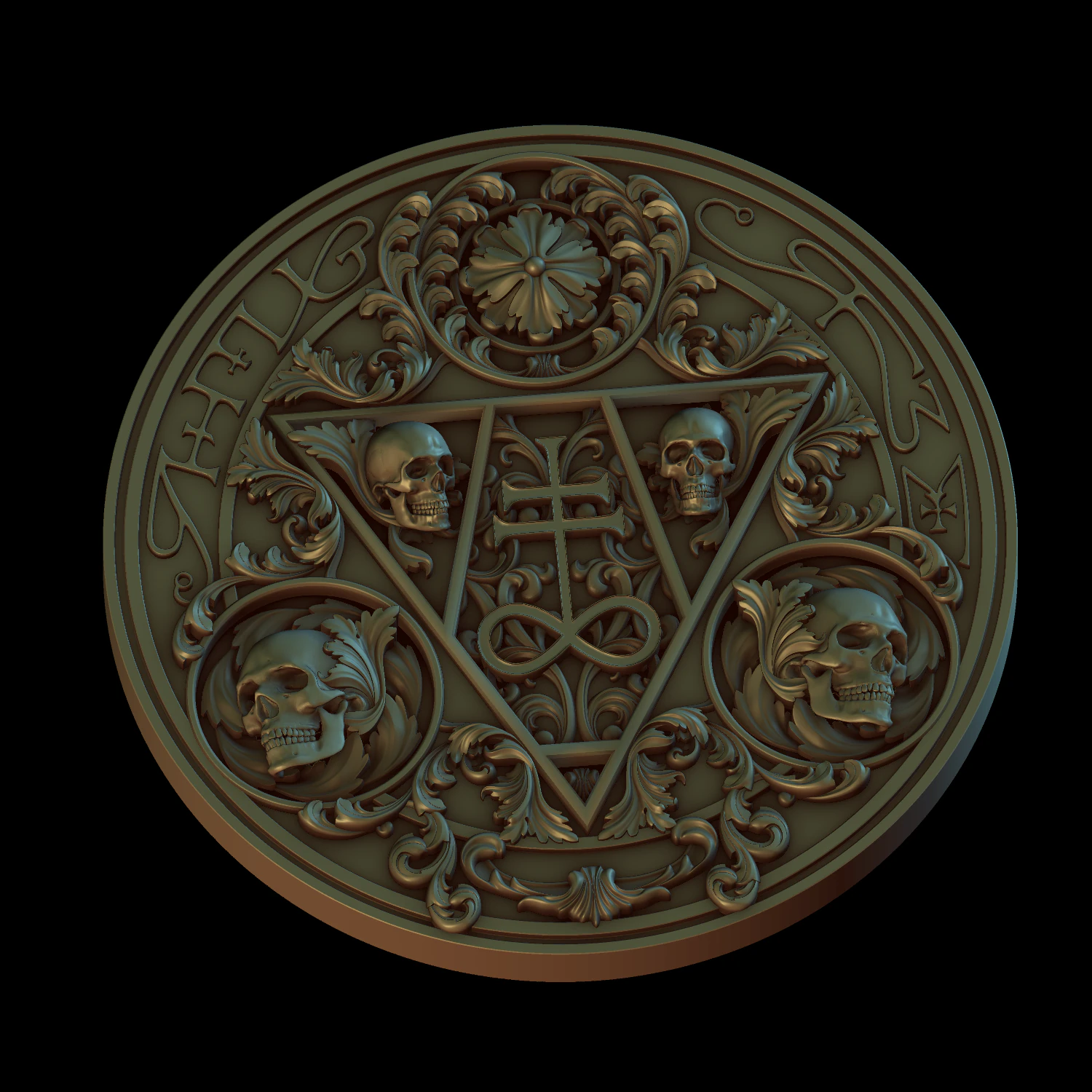 project scull 3D Print Model .c4d .max .obj .3ds .fbx .stl .blend 