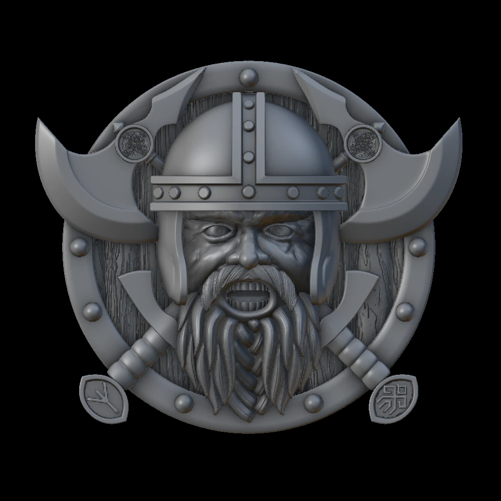 viking 2 3D Print Model .c4d .max .obj .3ds .fbx .stl .blend 