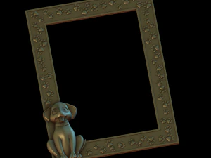 발 프레임 3D 프린트 모델