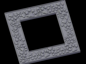 estrutura de p&eacute; Modelo de Impressão 3D