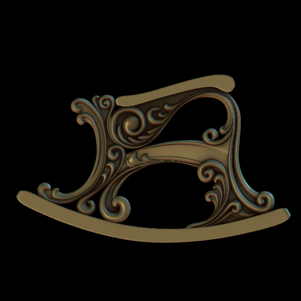 armchair 3D Print Model .c4d .max .obj .3ds .fbx .stl .blend