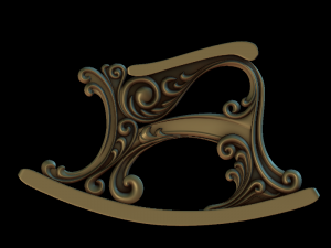 armchair Modelo de Impressão 3D