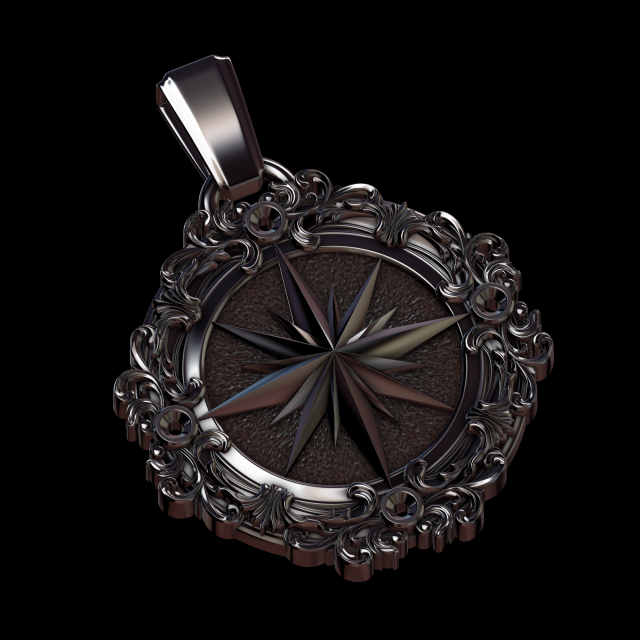 medal 3D Print Model .c4d .max .obj .3ds .fbx .stl .blend 