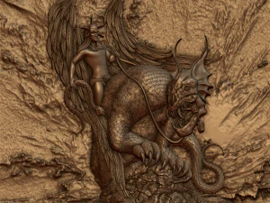 dragon 3D Print Model