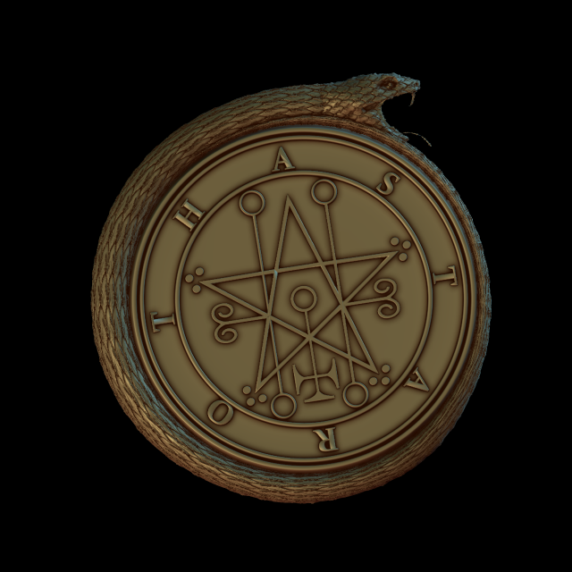 astaroth 3D 打印模型 .c4d .max .obj .3ds .fbx .stl .blend 