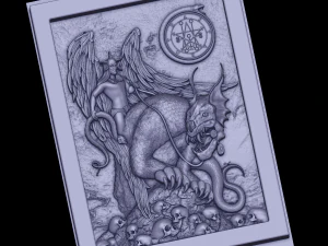 アスタロト2 3Dプリントモデル