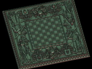 chess Model Cetak 3D