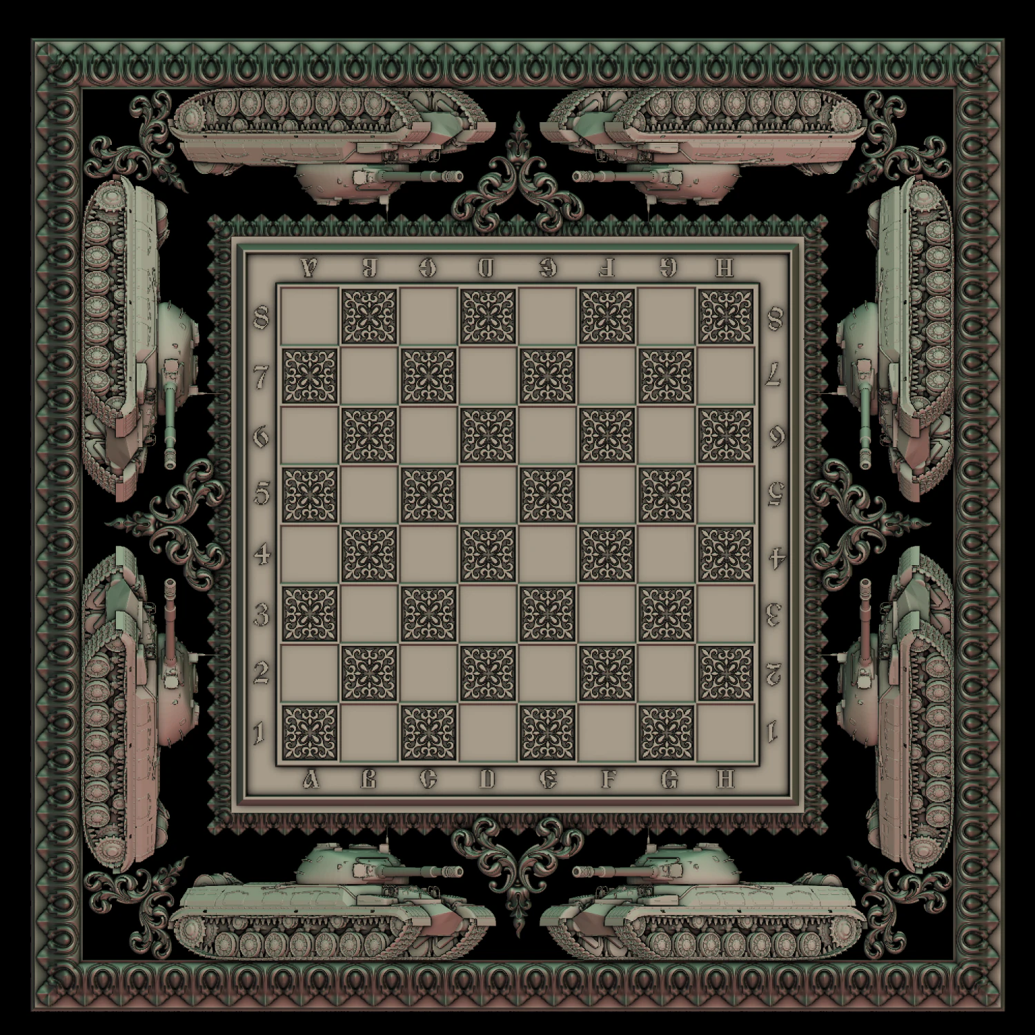 ring 3D Print Model .c4d .max .obj .3ds .fbx .stl .blend 