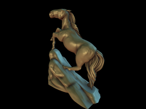 horse 3D Print Model