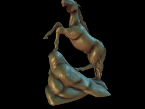 horse 3Dプリントモデル
