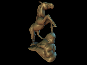 horse 3Dプリントモデル