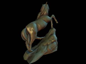 horse 3Dプリントモデル