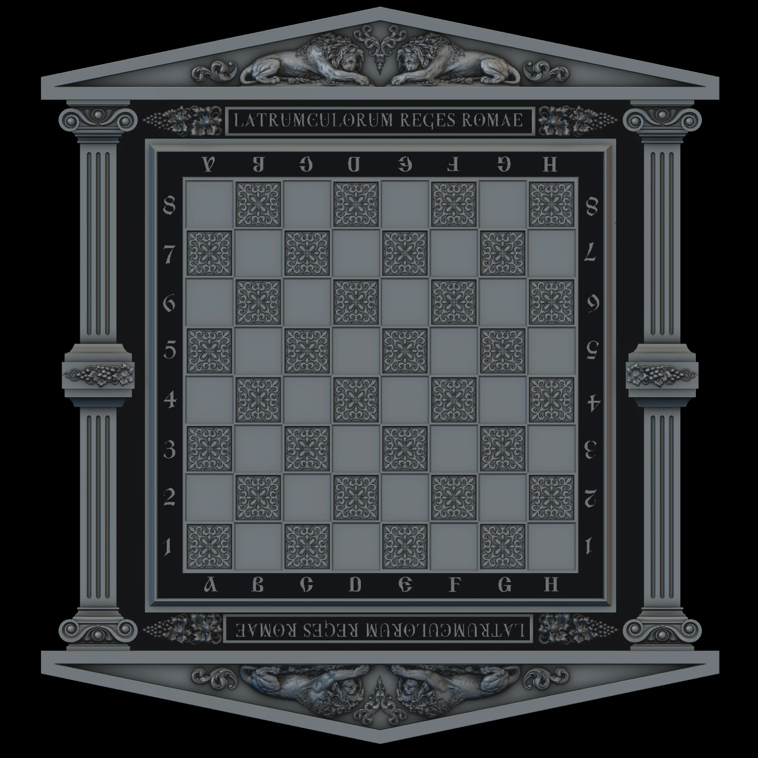 chess l 3D Print Model .c4d .max .obj .3ds .fbx .stl .blend 