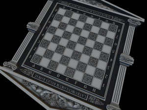 chess l Model Cetak 3D