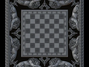 Lion d'&eacute;checs Modèles 3D en vedette