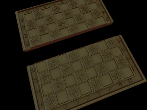 Schach 2Elemente 3D Druckmodell