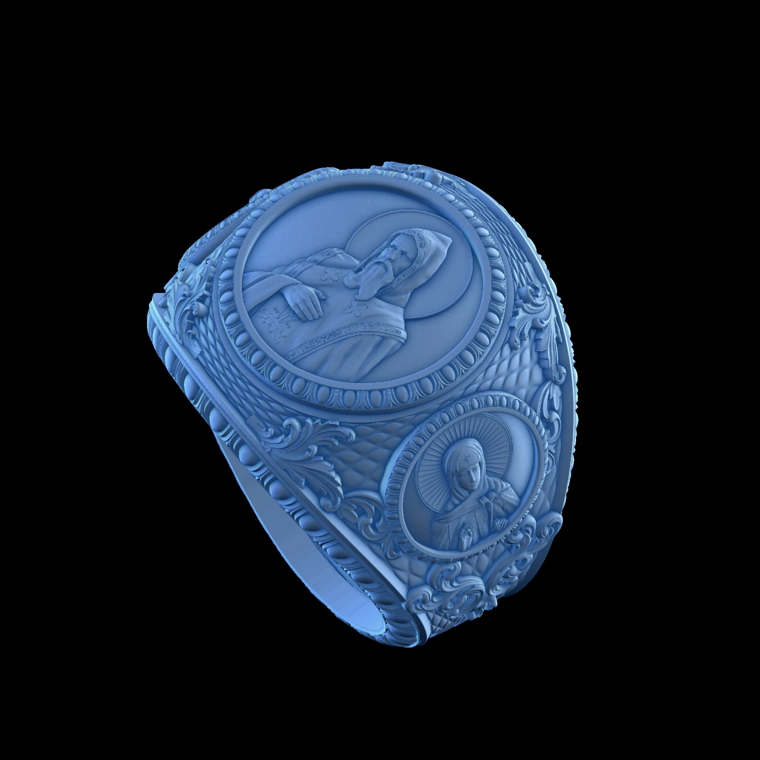 ring 3D Print Model .c4d .max .obj .3ds .fbx .stl .blend 