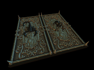backgammon project spider with scorpion Modelo de Impressão 3D