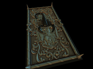 backgammon project spider with scorpion Modelo de Impressão 3D
