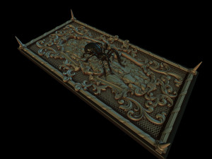 backgammon project spider with scorpion Modelo de Impressão 3D